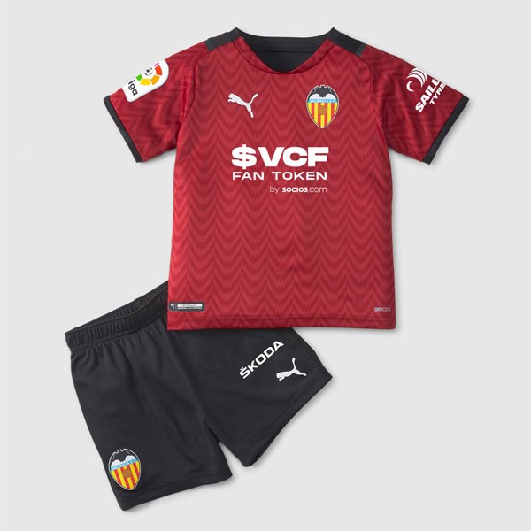 Camiseta Valencia Niño 2nd 2021-2022